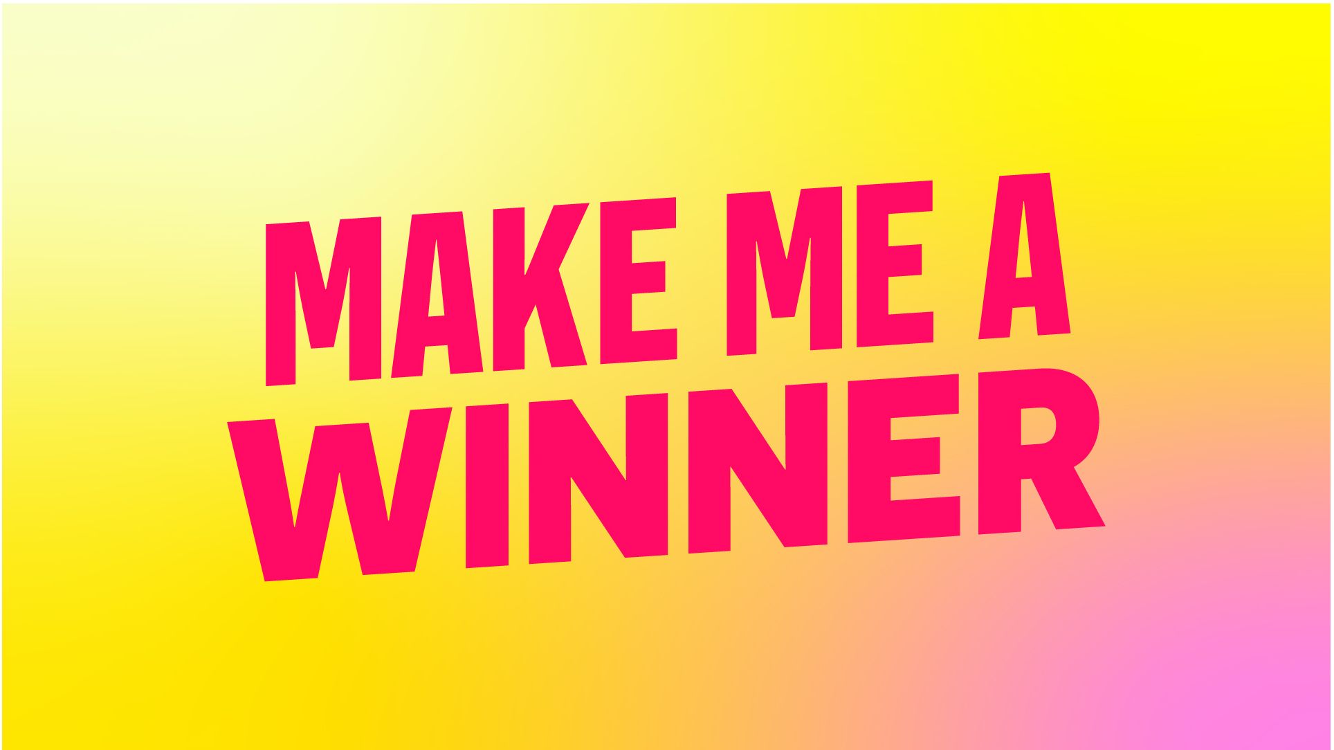 How to Enter Make Me A Winnner For Free (2025 Guide)